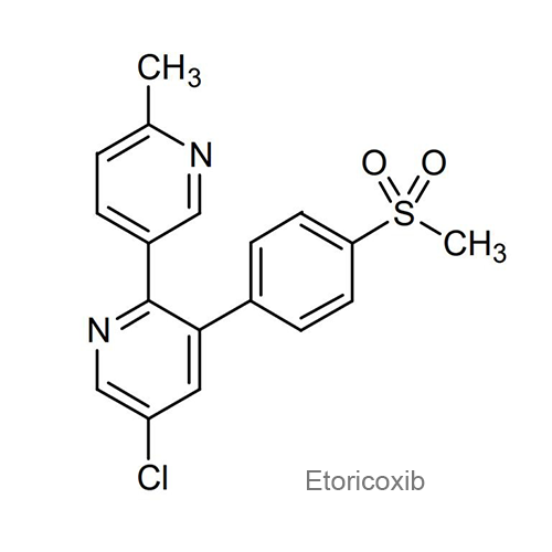 Эторикоксиб структурная формула