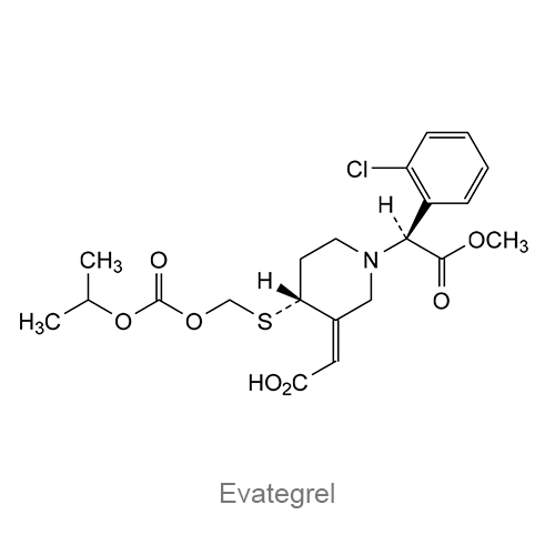 Эватегрел структурная формула