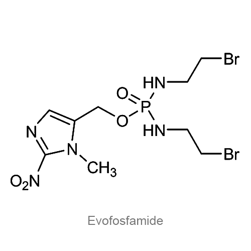 Эвофосфамид структурная формула