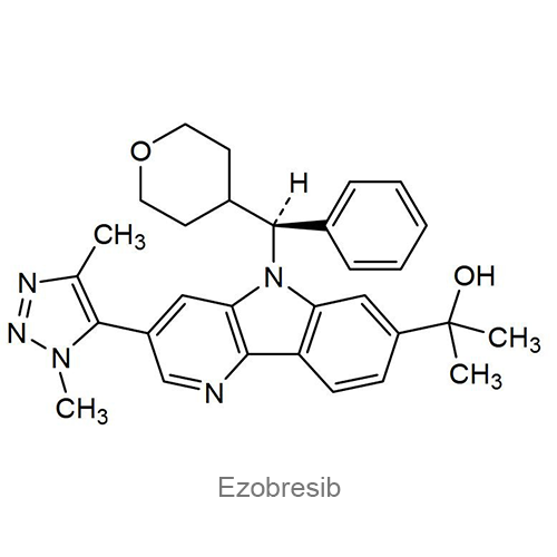 Структурная формула Эзобресиб
