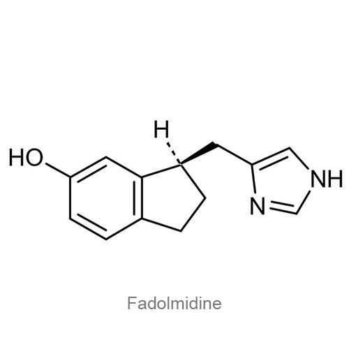 Структурная формула Фадолмидин