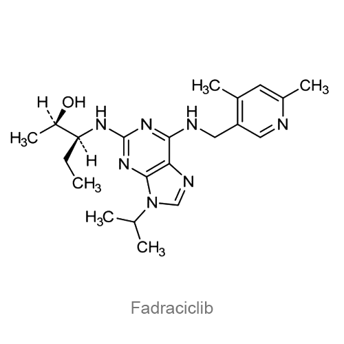 Структурная формула Фадрациклиб