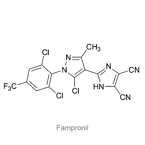 Фампронил структурная формула