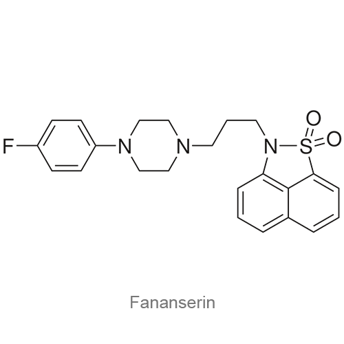 Структурная формула Фанансерин