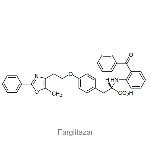 Структурная формула Фарглитазар