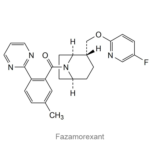 Структурная формула Фазаморексант
