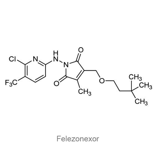 Структурная формула Фелезонексор
