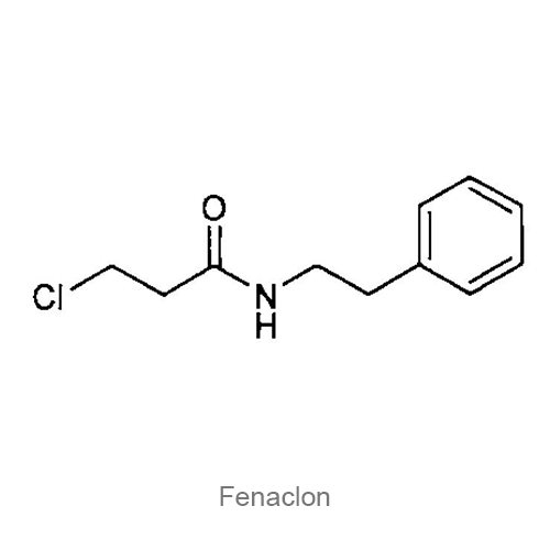 Структурная формула Фенаклон