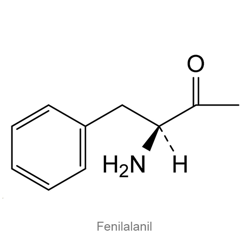 Структурная формула Фенилаланил
