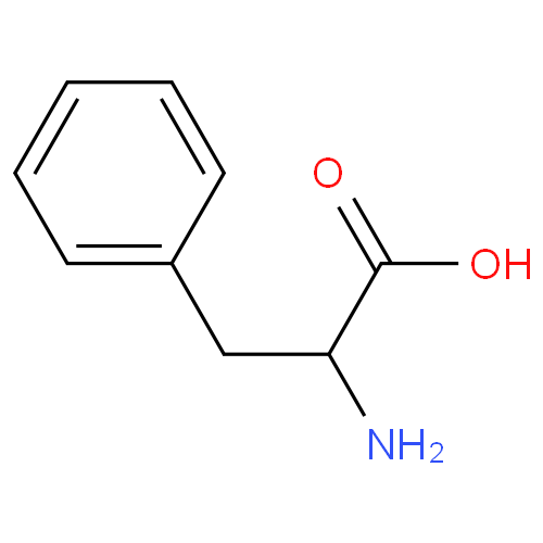 Структурная формула Фенилаланин