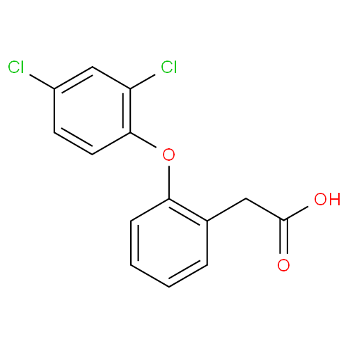 Фенклофенак структурная формула