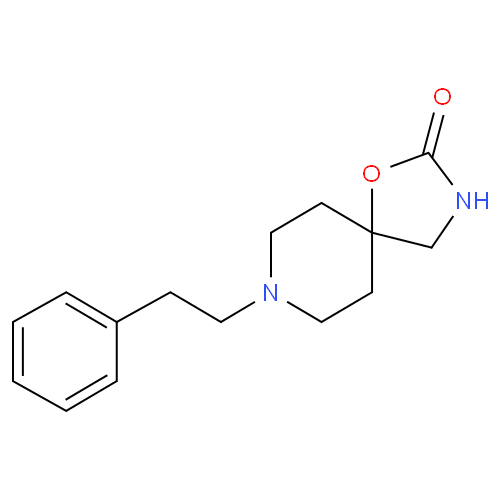 Структурная формула Фенспирид