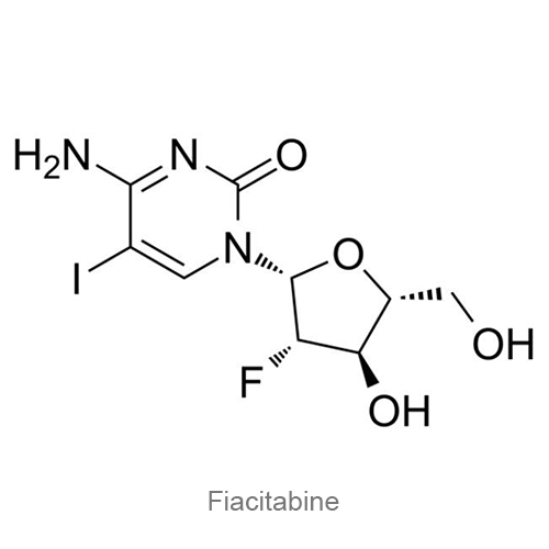 Структурная формула Фиацитабин