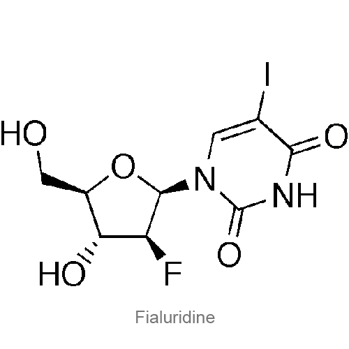 Фиалуридин структурная формула