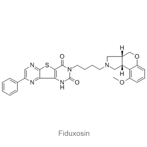 Структурная формула Фидуксозин