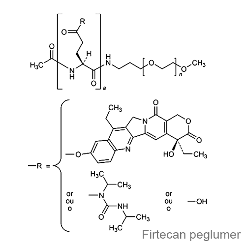 Структурная формула Фиртекан пэглумер