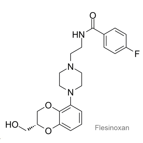 Структурная формула Флезиноксан