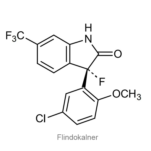 Флиндокалнер структурная формула