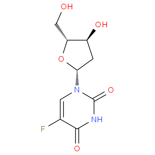 Структурная формула Флоксуридин