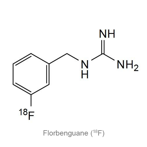 Флорбенгуан (<sup>18</sup>F) структурная формула