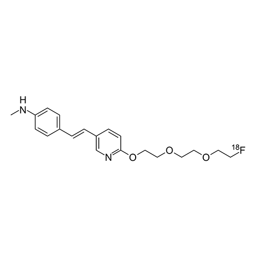 Флорбетапир (<sup>18</sup>F) структурная формула