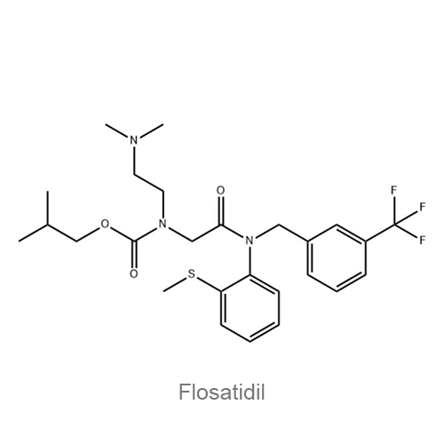 Структурная формула Флозатидил