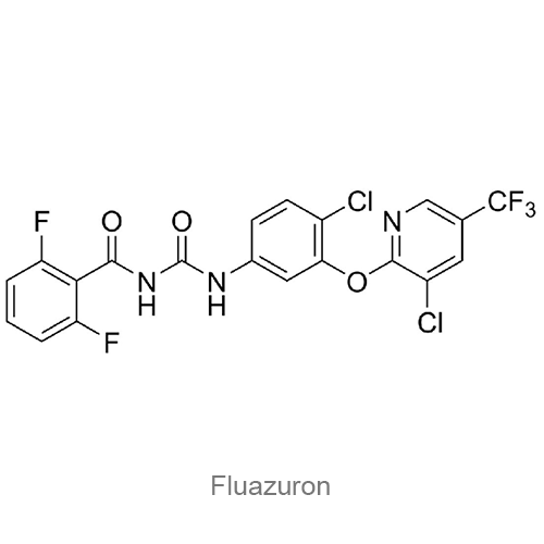 Структурная формула Флуазурон