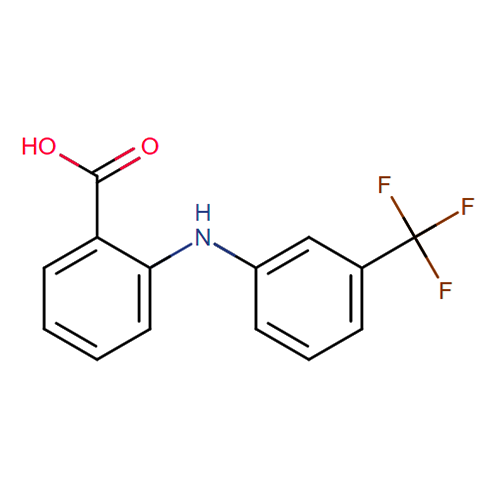 Флуфенамовая кислота структурная формула