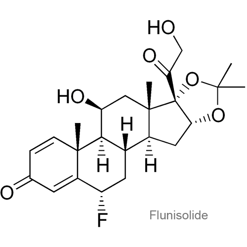 Структурная формула Флунизолид