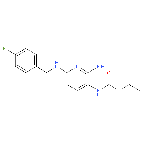 Флупиртин структурная формула