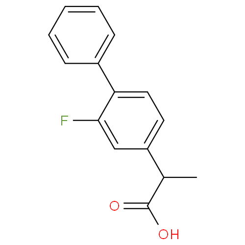 Флурбипрофен структурная формула