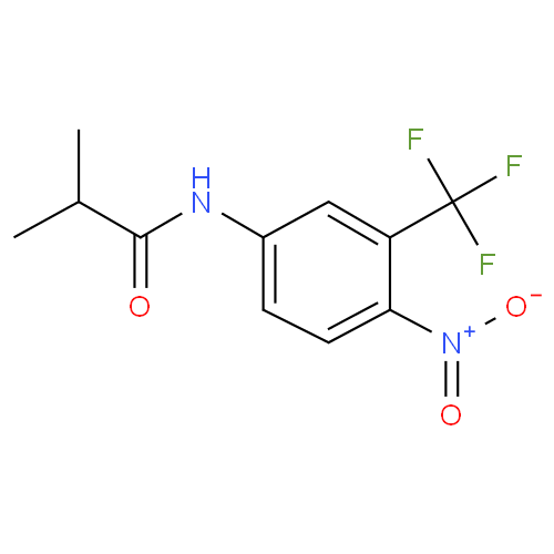 Структурная формула Флутамид