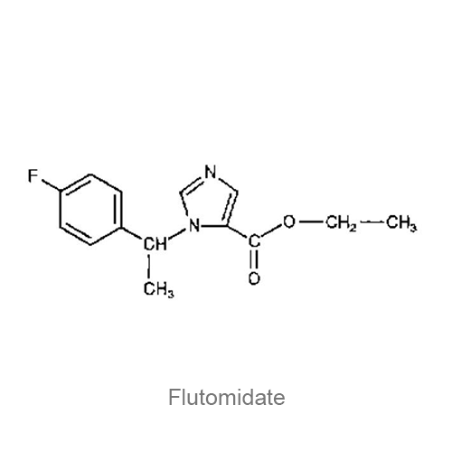 Структурная формула Флутомидат