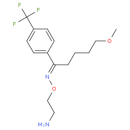 Структурная формула Флувоксамин