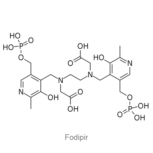 Структурная формула Фодипир