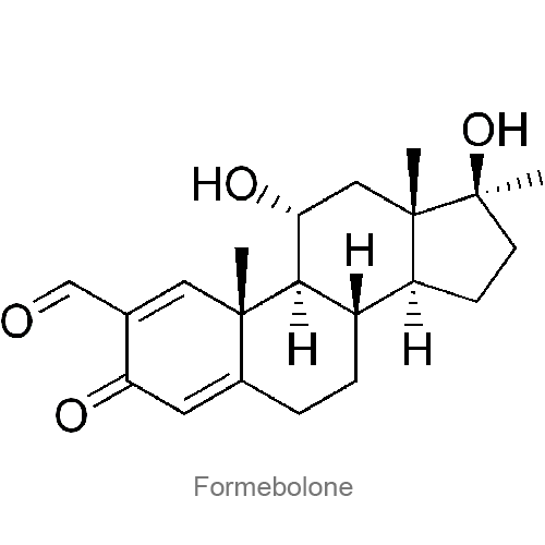 Структурная формула Формеболон