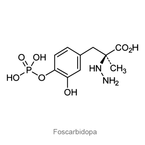 Структурная формула Фоскарбидопа