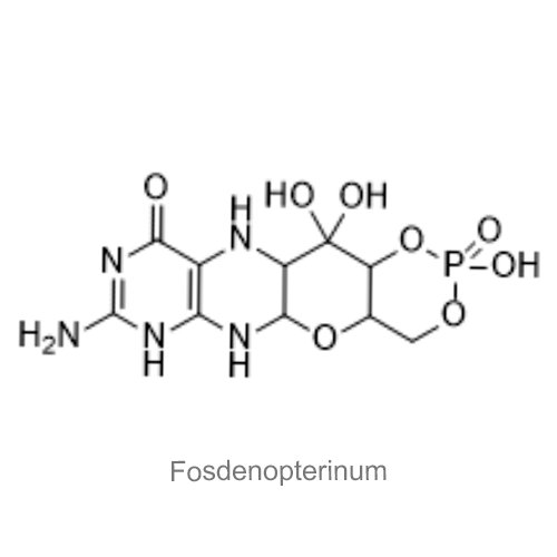 Фосденоптерин структурная формула