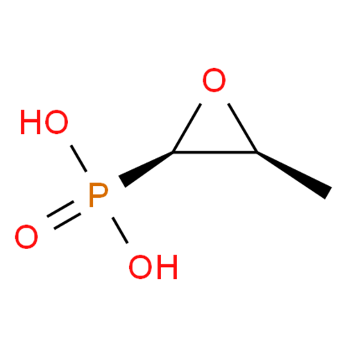 Структурная формула Фосфомицин