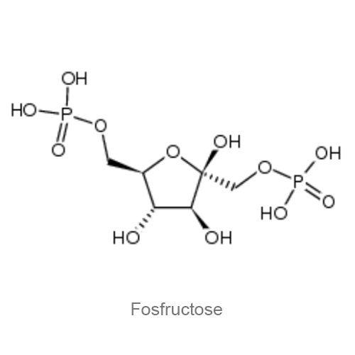 Структурная формула Фосфруктоза