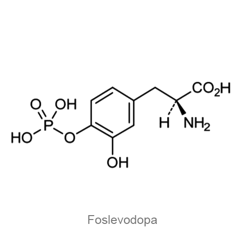 Структурная формула Фослеводопа