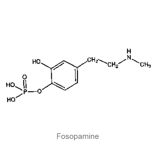 Структурная формула Фозопамин