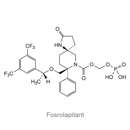 Фосролапитант структурная формула