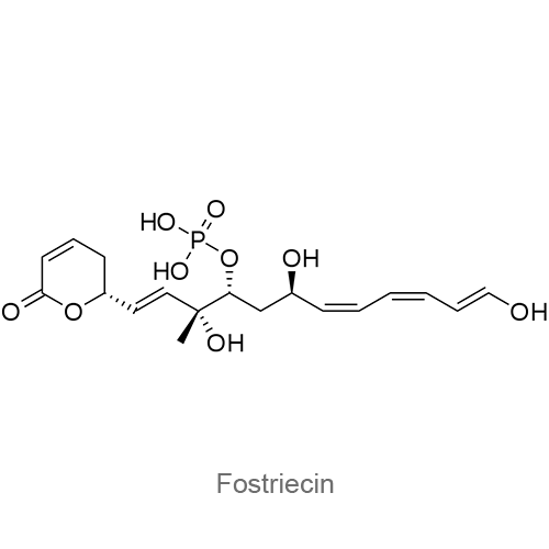 Структурная формула Фостриецин