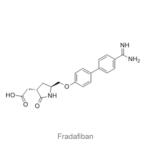 Фрадафибан структурная формула
