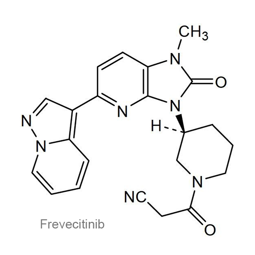 Структурная формула Фревецитиниб