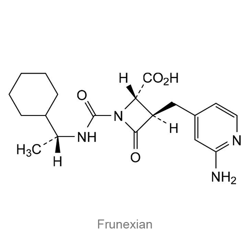 Структурная формула Фрунексиан