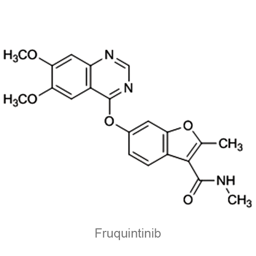 Фрухинтиниб структурная формула