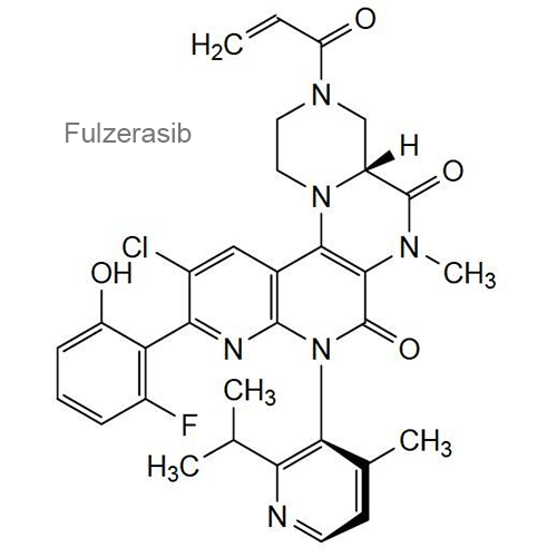 Структурная формула Фулзерасиб