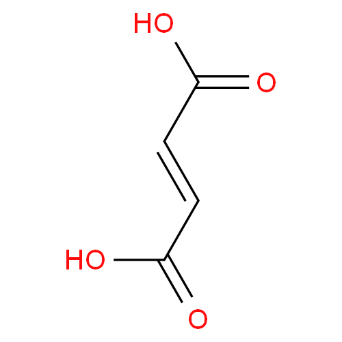Структурная формула Фумаровая кислота